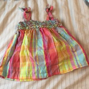 Turquoise cheetah print dress